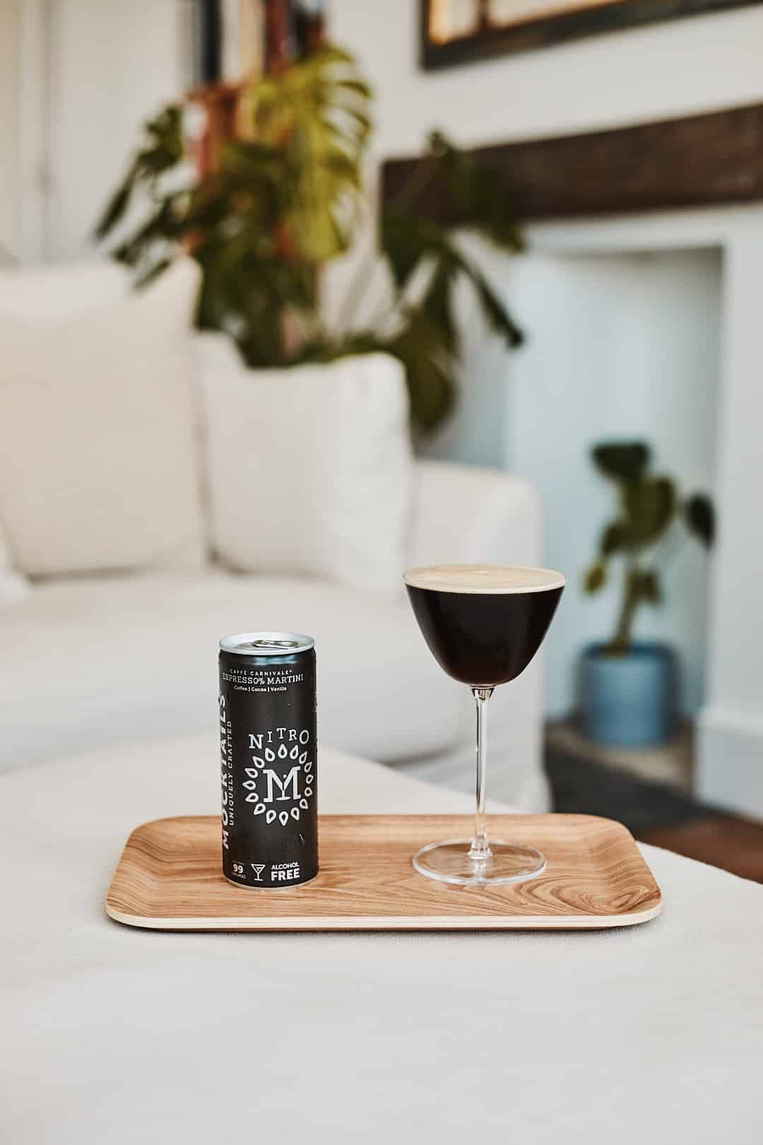 Mocktail Nitro can Espresso Martini Non-alcoholic lifestyle